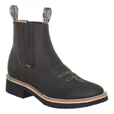 Bota Botin Establo Modelo 980 De Piel Horma Rodeo