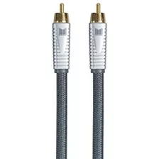 Monolito Monofito Rca Cable Plata 6 Pies Acorde 24k Conector