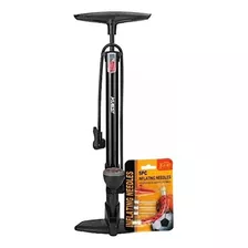 Inflador De Pie Manometro Pico Bici Auto Moto Inflables Yoga