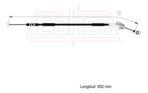 Chicote Cable Acelerador Honda Civic Hx 1.6l 1996 Foto 2