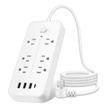 Cargador Pared Ultradegado Power Strip Puertos Usb Tipo C