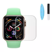 Pelicula Para Relógio Apple Watch Uv 9h Vidro C/ Borda Curva