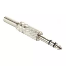 Plug De Audio De 6,3 Mm, Estéreo, Metá | 250-115