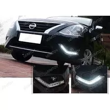 Nissan Versa 2014 A+ Luz Diurna- Drl- En Los Neblineros