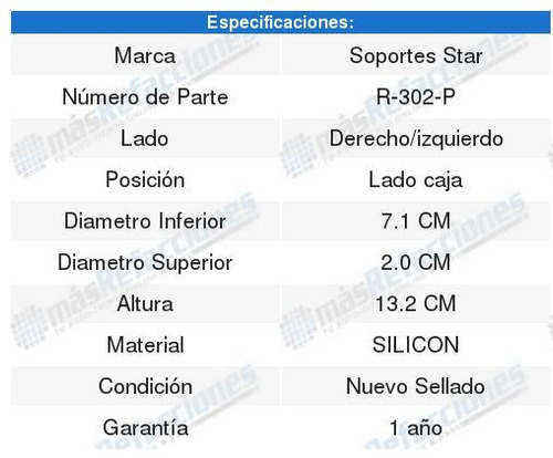 Macheta Lado Caja Silicon Renault R5 74 A 84 Foto 2