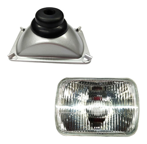 Nissan D21 Americana 90 91 92 93 94 Faros Vidrio Y Focos Led Foto 2