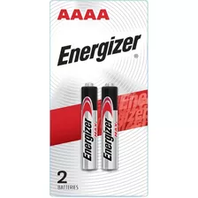 Pilha Aaaa Energizer E96 E96bp-2 Lr61 1.5v Alkalina