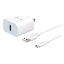 Cargador Para iPhone 2.4a U-volt Con Cable Usb Lightning