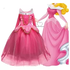Fantasia Bela Adormecida Aurora Princesa Disney Alto Luxo