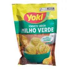 Pó Para O Preparo De Sorvete Yoki Milho Verde 150g