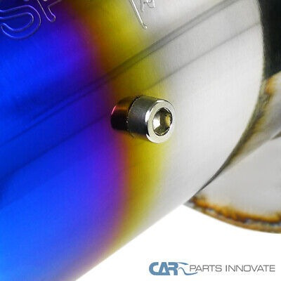 Fits 94-01 Acura Integra Gs/ls Titanium Burnt Tip Catbac Ttx Foto 5