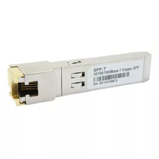 Módulo Sfp Gigabit Rj45 10/100/1000 Mbps Sfp De Cobre Rj45 S