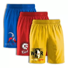 Bermuda Pantalón Corto Entrenamiento Triple Pack Genetic