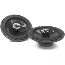 Parlantes Para Auto 6 PuLG Bravox Tr6bk Black Line 160rms P