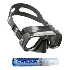 Máscara De Mergulho Cressi Superocchio + Anti Fog Sea Gold