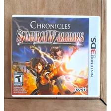 Chronicles Samurai Warriors (mídia Física) - Nintendo 3ds