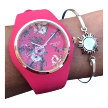 Reloj Knock Out 8469 Dama Silicona Wr Colores - Taggershop