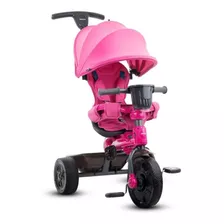Triciclo Para Ninños Con Toldo Color Rosa Marca Joovy