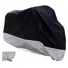 Xyzctem All Season Black Impermeable Sun Motorcycle Cover, S