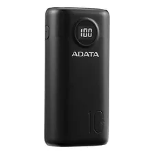 Bateria Ext Adata P10000qcd Negro