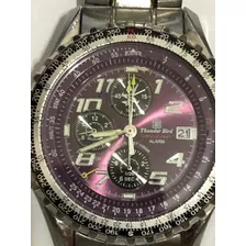 Relógio Americano Thunder Bird Chronograph Miyota Revisado