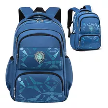 Mochila Escolar Impermeable Y Gran Capacidad Para Primaria Niños 