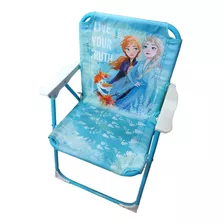 Silla Playa Infantil Frozen Original Plegable