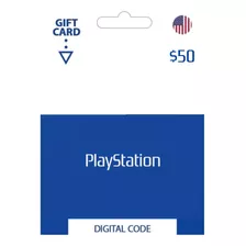 Tarjeta Psn Card 50 Usd | Ps3/4/5 Playstation Region Usa