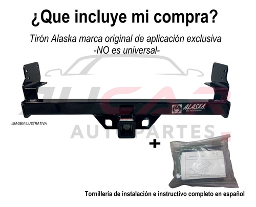 Jalon Tiron Remolque Mercedes Benz G500 4x4 Square 16-20 Foto 2