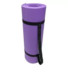 Kit 8 Esteirinha Colchonete Yoga (200 X 52 X 10mm) Cor Roxo