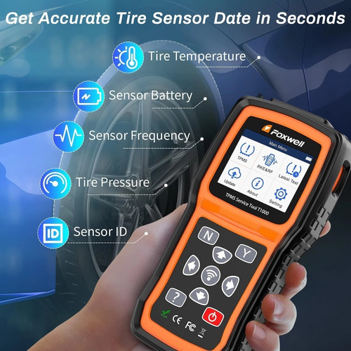 Escner Foxwell T1000 Sensor De Programacin Tpms Reaprender Foto 2