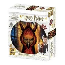 Quebra-cabeça 3d Fawkes Harry Potter 300 Peças Multikds