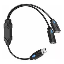 Hub De Cable Divisor Usb Onvian Adaptador Macho A 2 Hembra U