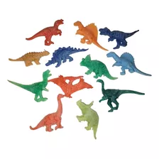 Bolsita Con Mini Dinosaurios 12u Juguetes Para Niños