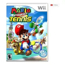 Mario Power Tennis Seminovo Wii