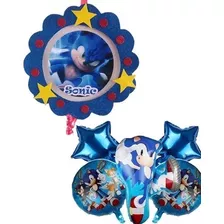 Set Globos Sonic + Piñata Sonic