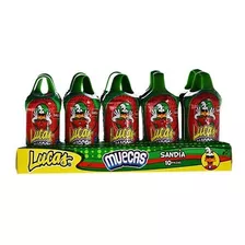 Lucas Muecas Paleta Sabor Sandia Con Chile Paquete Con 10 Pz