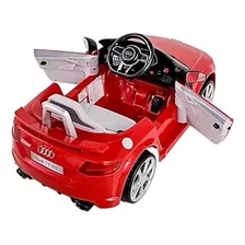 Carrinho Elétrico Infantil Audi Tt Rs Controle Remoto Som