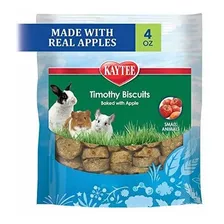 Kaytee Timothy Biscuits Al Horno De Manzana, 4oz Bag.