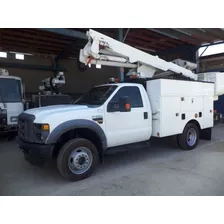 2009 Ford F550 Camion Grua Canastilla De 13 M