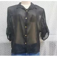 Camisa/blusa Mullet Frios Prateados Tam Gg