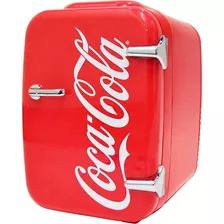 Mini Refrigerador Retro Cola Para Dormitorio Automovil Escri