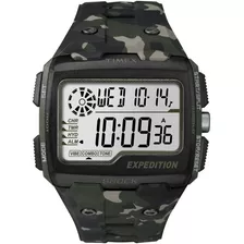 Reloj Timex Expedition Grid Shock Tw4b02900 Verde Camuflado