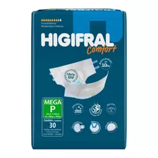 Fralda Geriátrica Higifral Confort Mega - 06 Pacotes