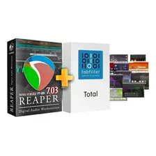 Reaper Nova Versão 7.03 Pt-br Full+ Fabfilter Pro Total 2023