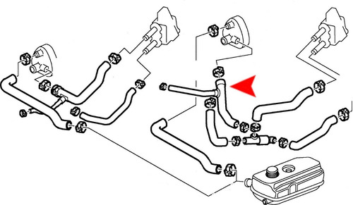 Manguera Calefaccion Saab 900 1993 Foto 2