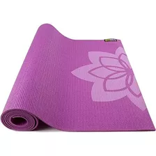Esterilla De Yoga Estampada Gofit - Púrpura