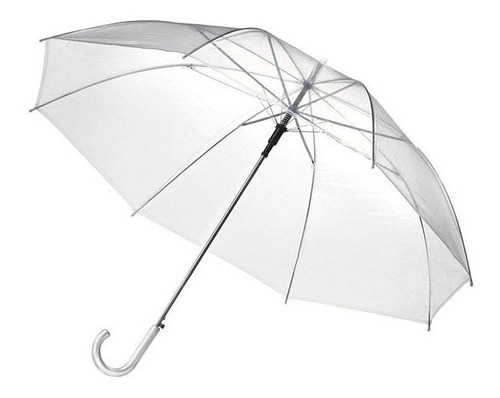 Paraguas Transparente Apertura Automática 100cm