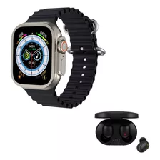 Smartwatch 49mm Glicose Gps + Fone S/fio Home Oficce Brinde