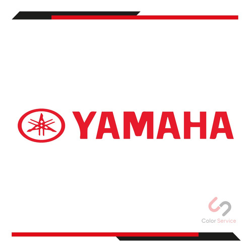 Calca Sticker Calcamonia P/moto Logo Yamaha De 8x15cm 2pzas Foto 7